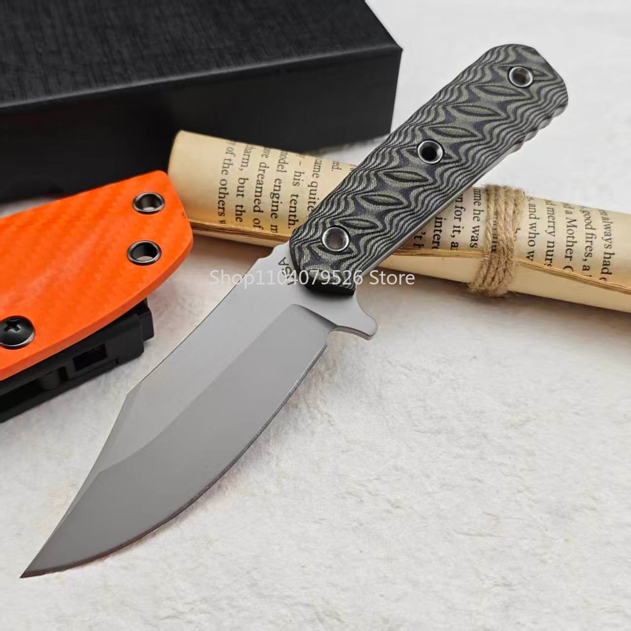 Bushcraft Knife Fixed - سكين RMJ ذو نصل ثابت للاستخدام