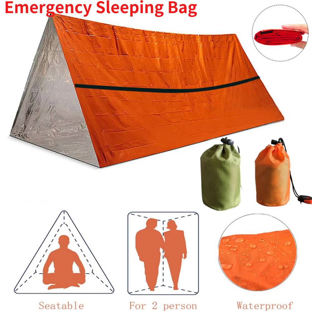 المحمولة مقاوم للماء الطوارئ ب - مراجعة Bivy Bag Emergency وسعره