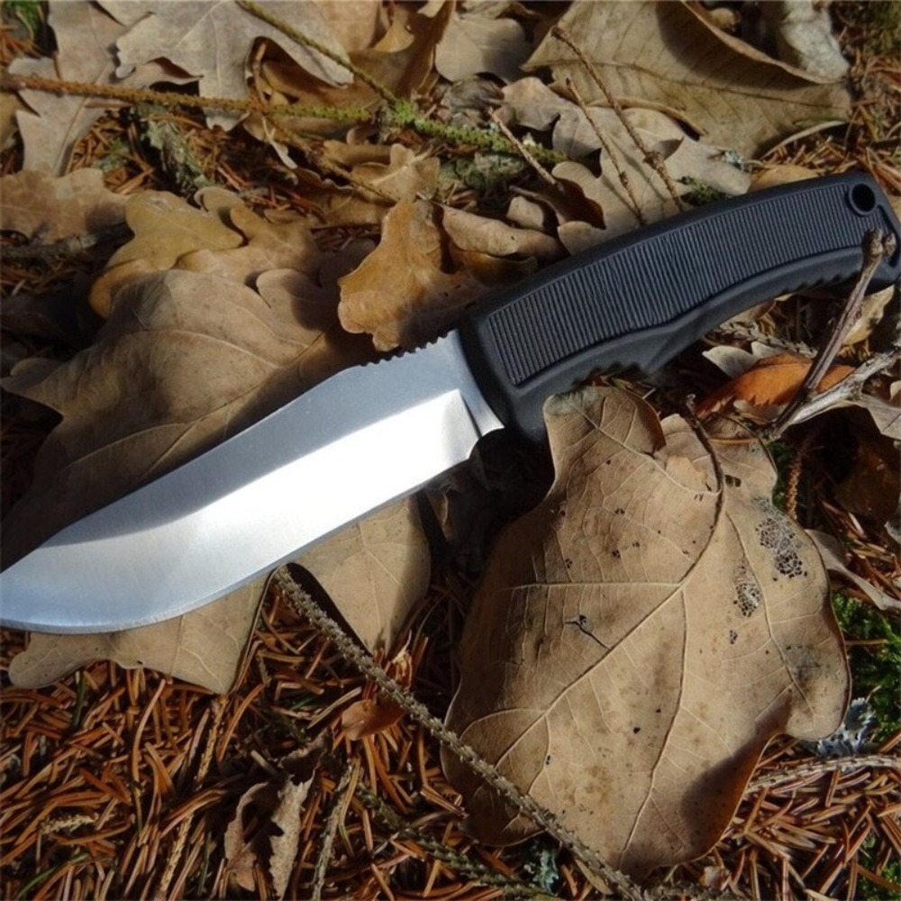سكين ذو نصل ثابت متين مع غمد ك - مراجعة Bushcraft Knife Fixed وسعره