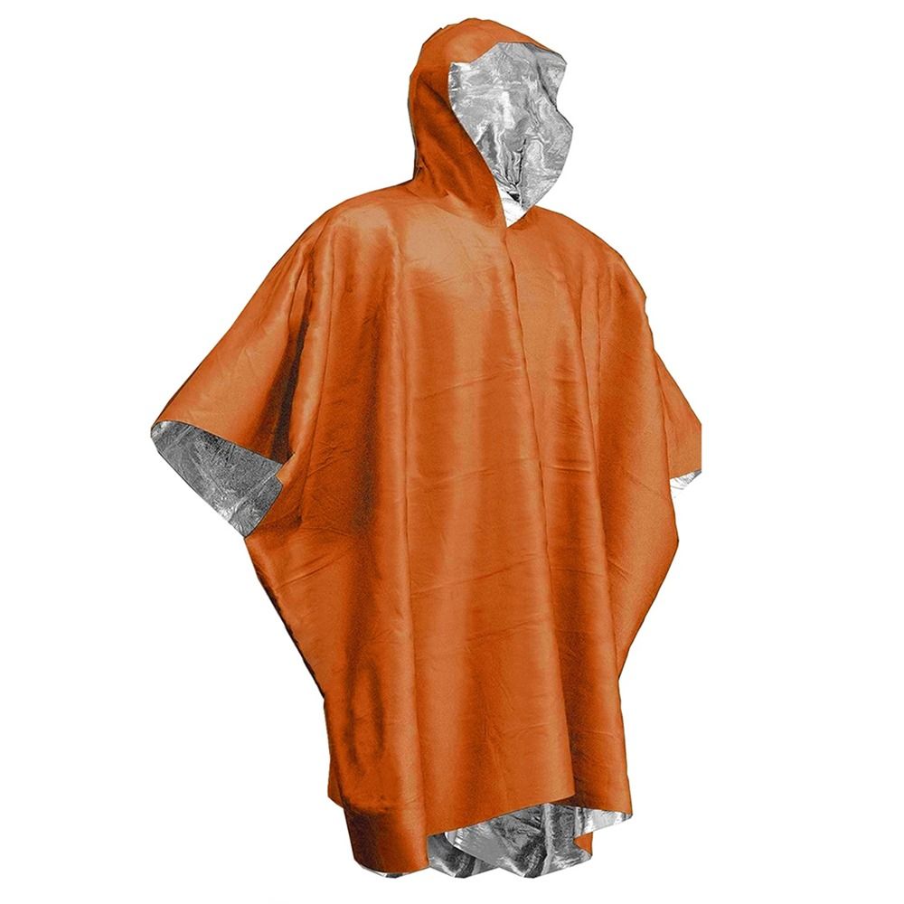 قطعة واحدة من معطف المطر للطوا - مراجعة Emergency Poncho Rain وسعره
